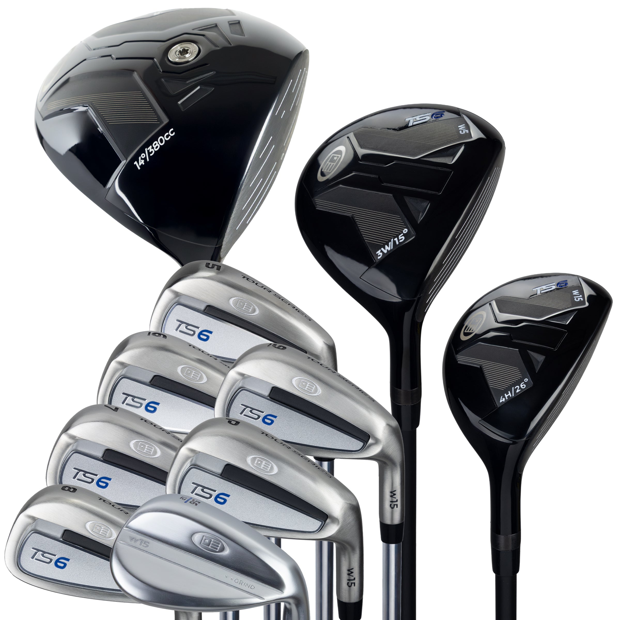 TS6-51 10 Club Stand Set Graphite Shaft