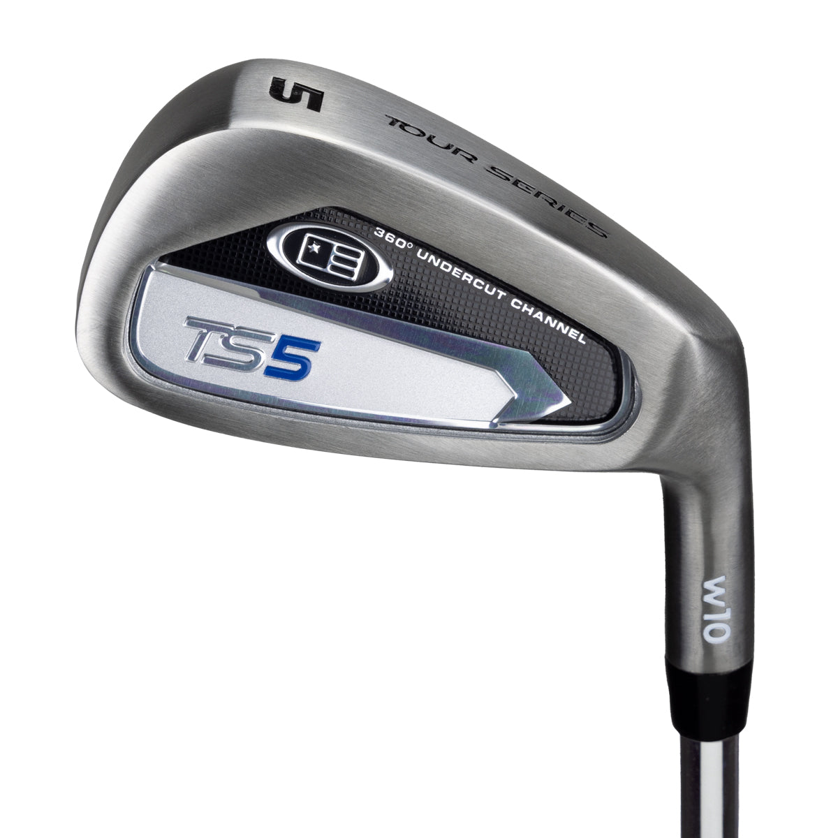 TS5-57 5 Iron, w10 Steel Shaft Right