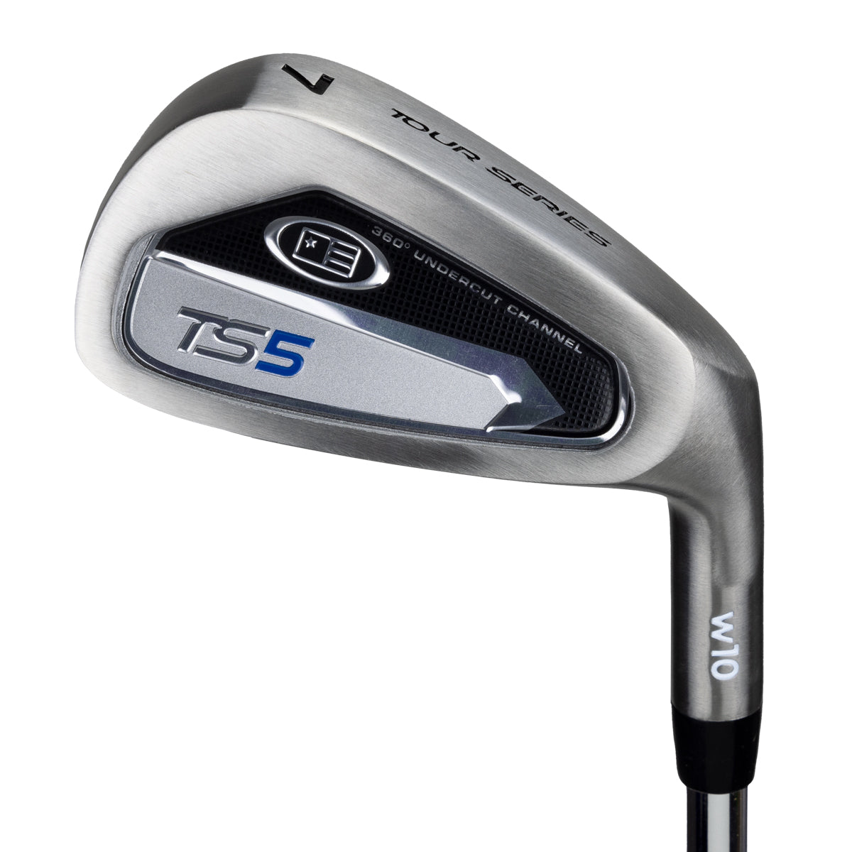 TS5-57 7 Iron, w10 Steel Shaft Right