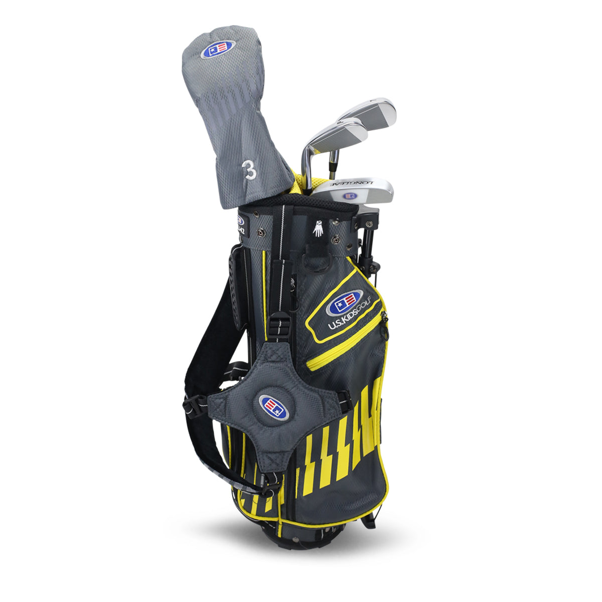 UL42-s 4 Club Stand Set, All Graphite, Grey/ Right / Grey/Yellow
