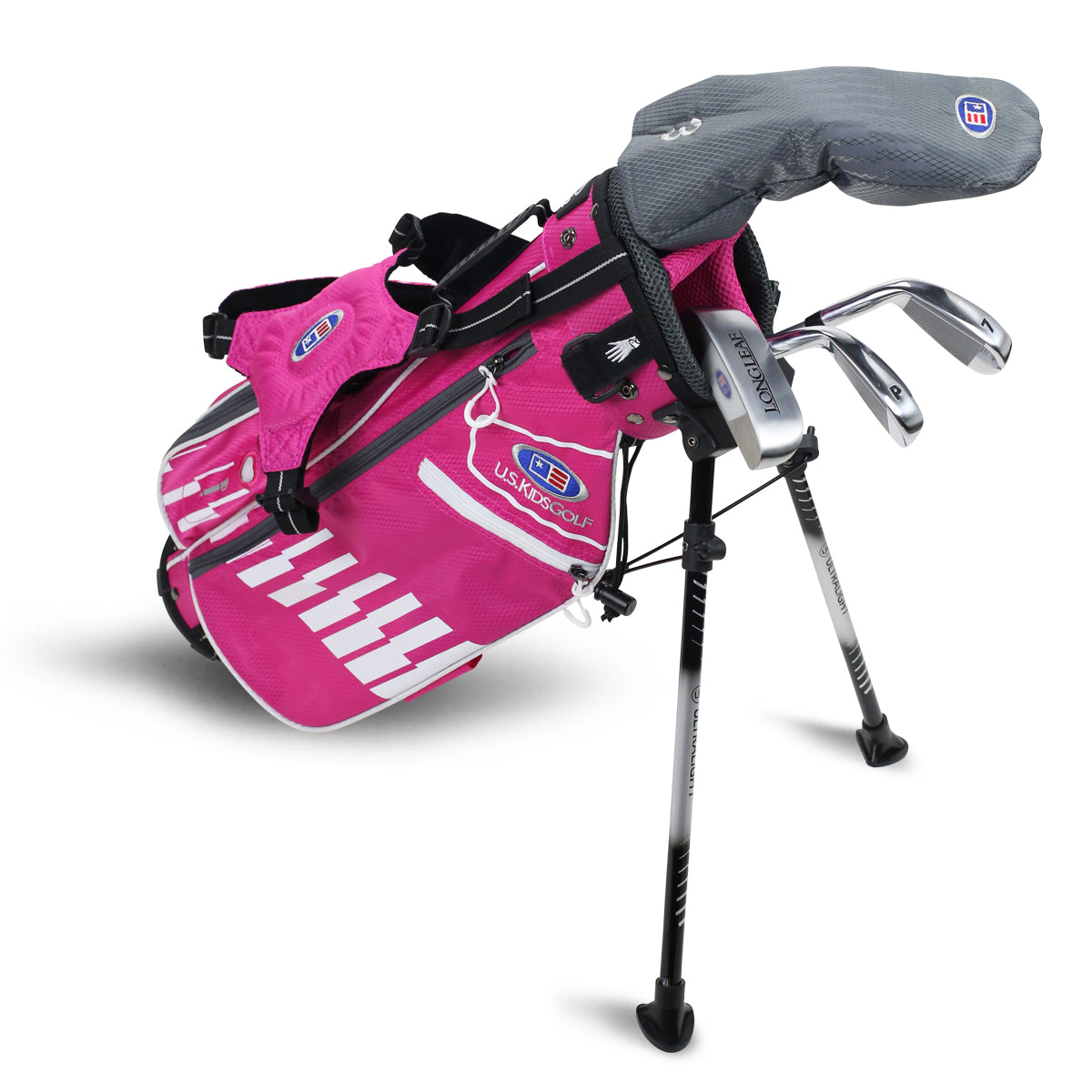 UL42-s 4 Club Stand Set, All Graphite, Grey/ Right / Pink/White