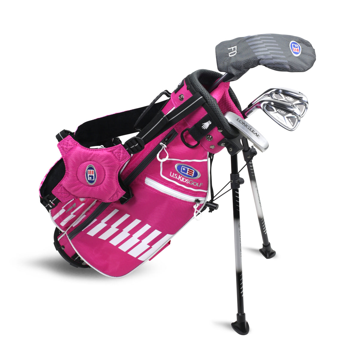 UL42-s 4 Club Stand Set, All Graphite, Grey/ Left / Pink/White
