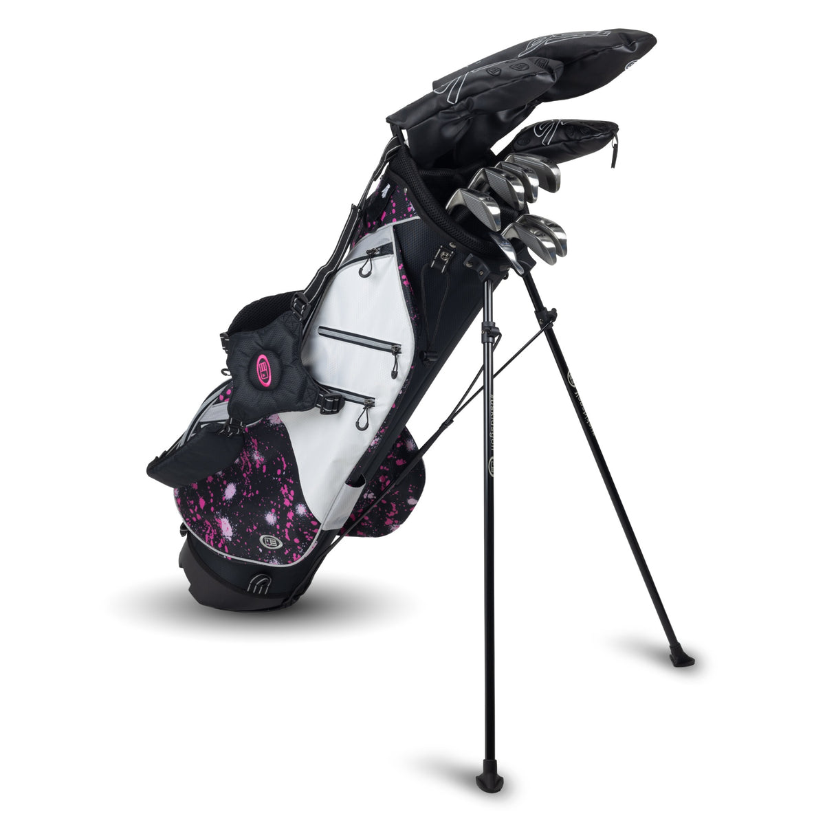 Tour Series 6 (63"-66") 10-Club Stand Combo Set, Graphite/Steel Shafts