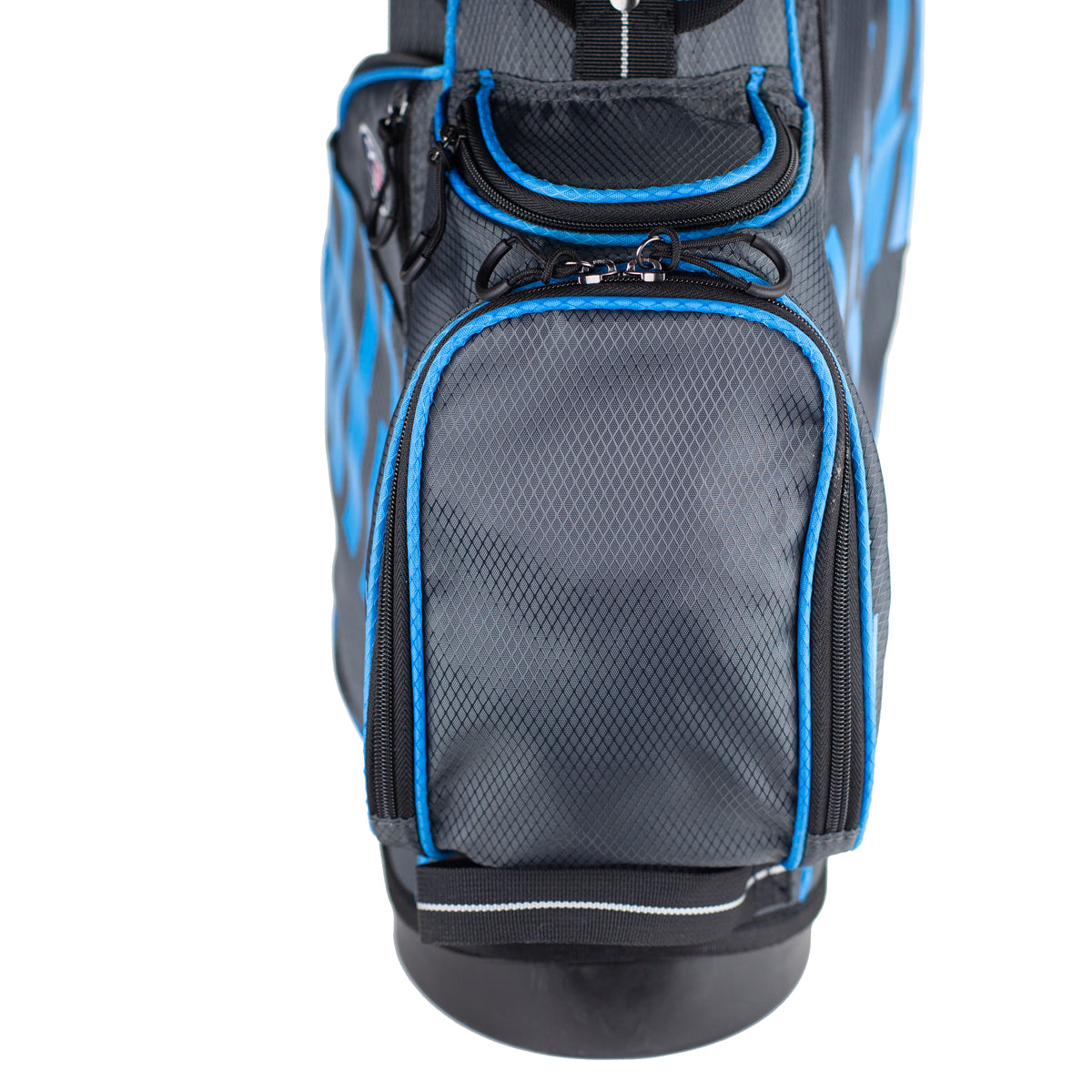 UL48-s 5 Club Stand Set, All Graphite, Grey/Teal Bag Right / Grey/Teal