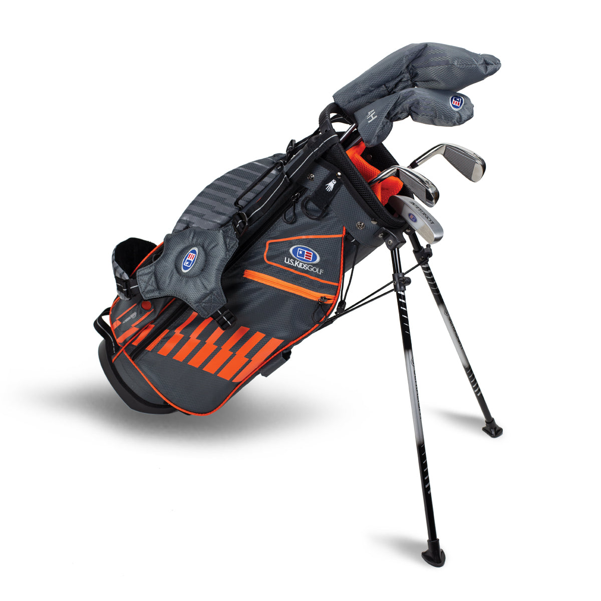 UL51-s 5 Club Stand Set, All Graphite, Grey/ Right / Grey/Orange