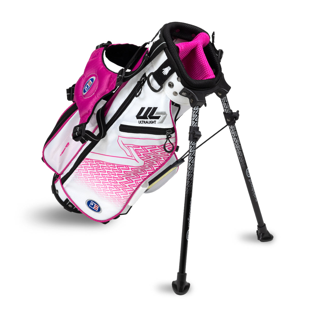 UL7 42 Stand Bag/21.5 Inch White/Pink