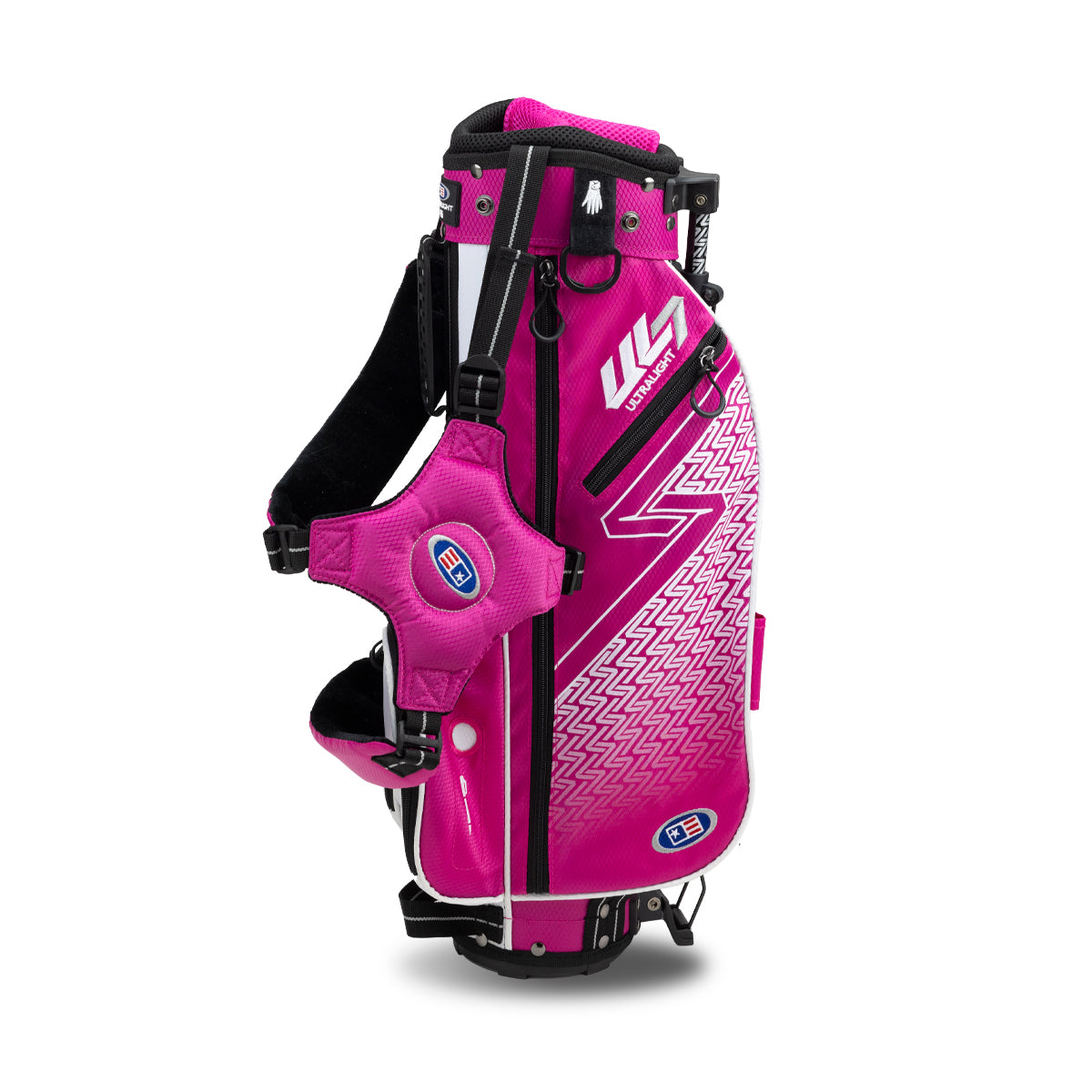 UL7 45 Stand Bag/23 Inch Pink/White