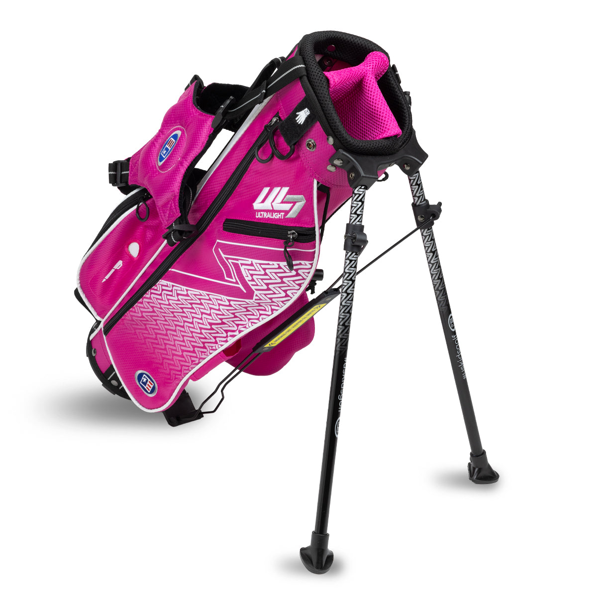 UL7 45 Stand Bag/23 Inch Pink/White