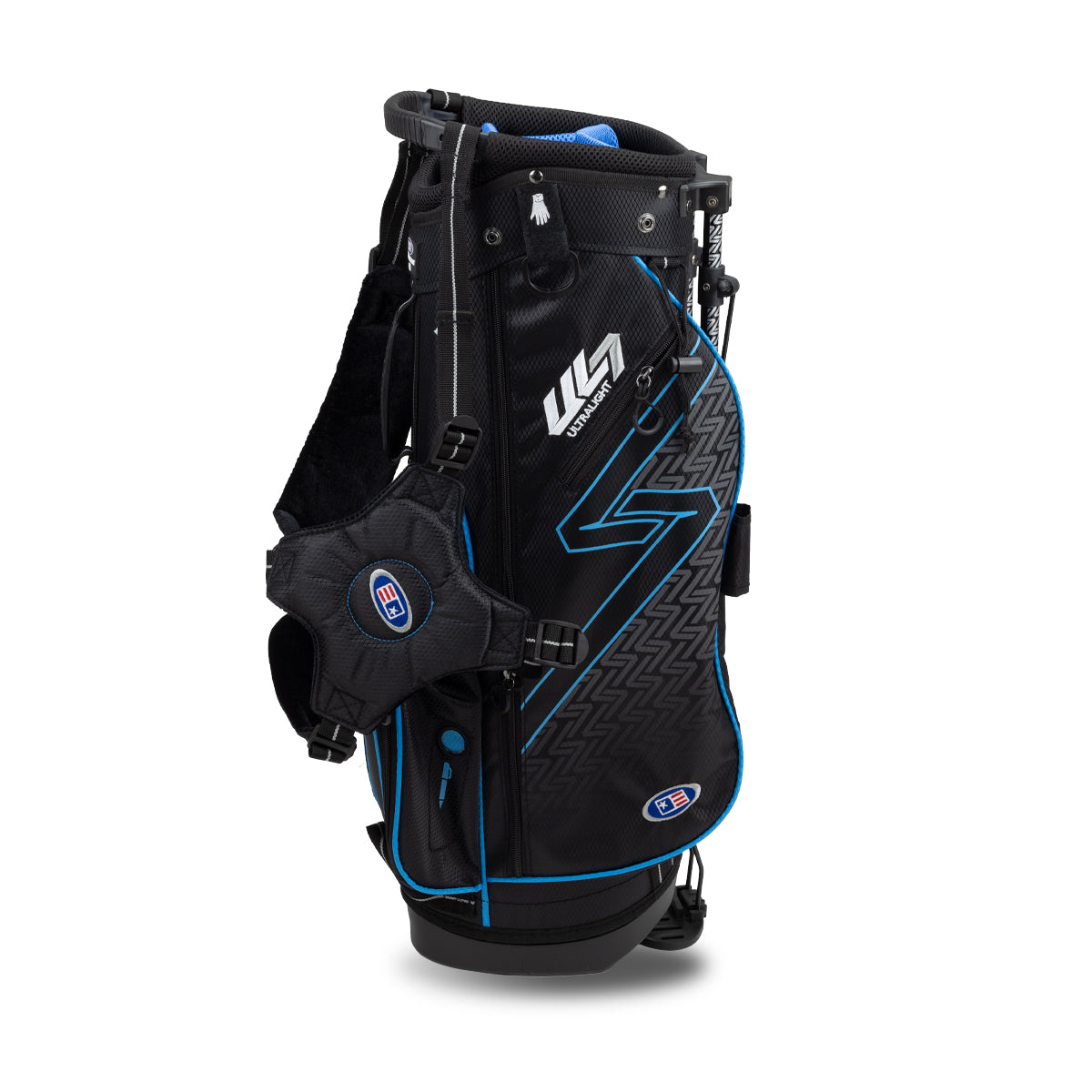 UL7 48 Stand Bag/24.5 Inch Black/Teal