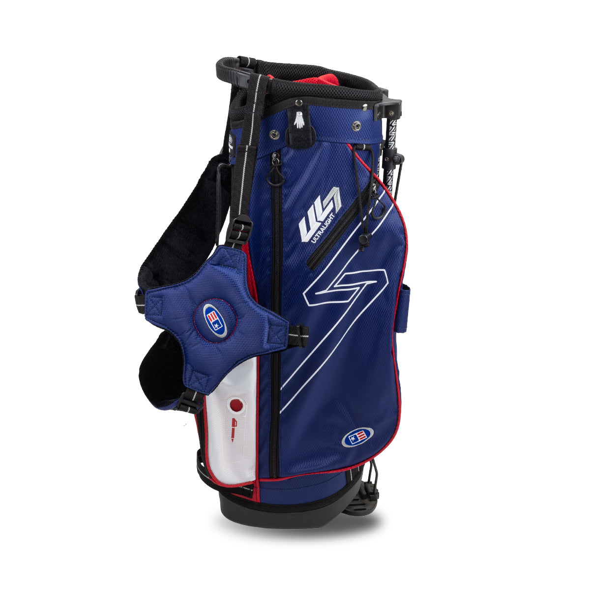 UL7 48 Stand Bag/24.5 Inch Navy/Red