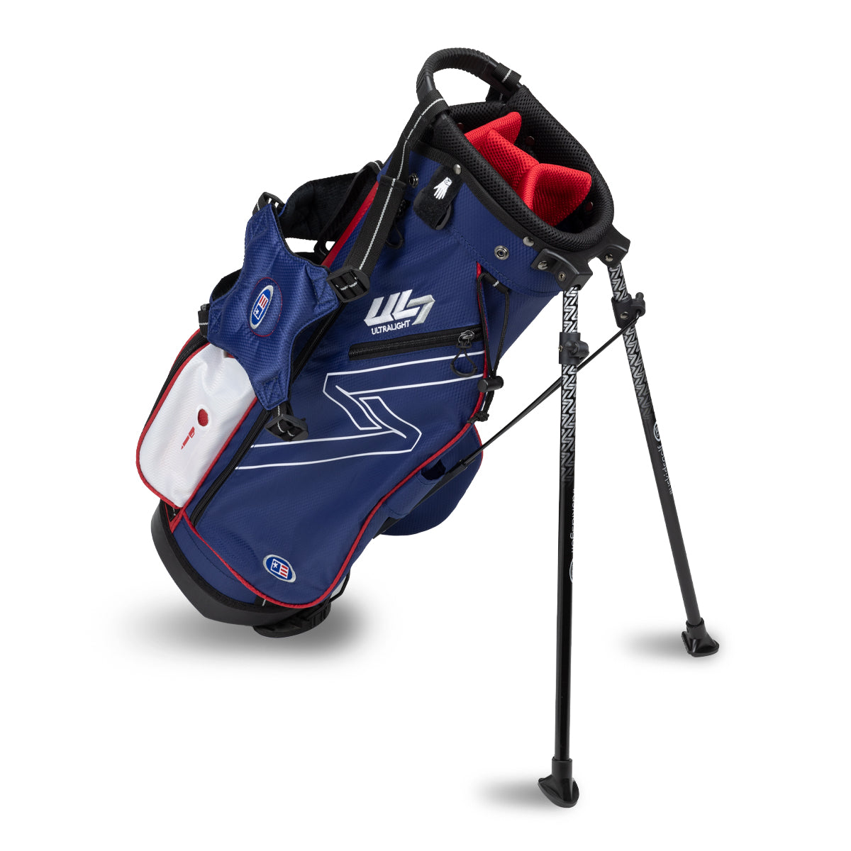 UL7 48 Stand Bag/24.5 Inch Navy/Red