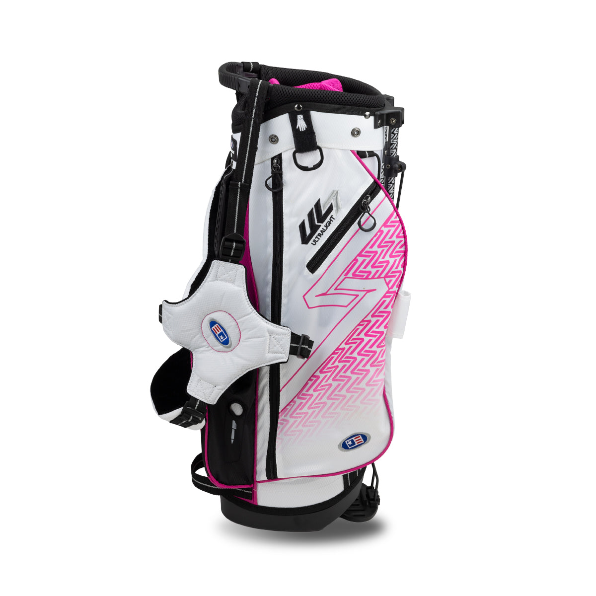 UL7 48 Stand Bag/24.5 Inch White/Pink