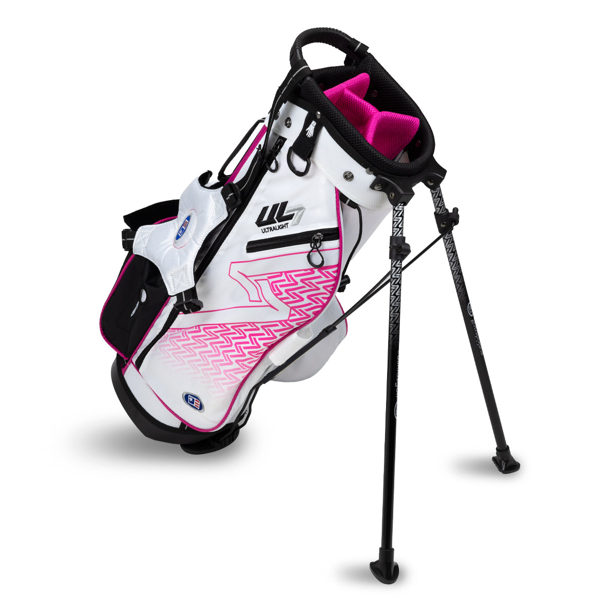 UL7 48 Stand Bag/24.5 Inch White/Pink