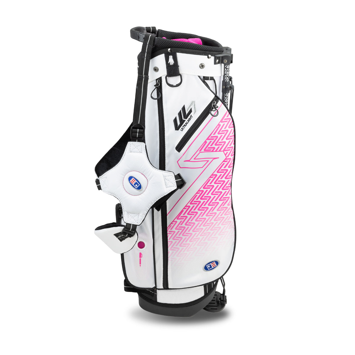 UL7 54 Stand Bag/27.5 Inch White/Pink