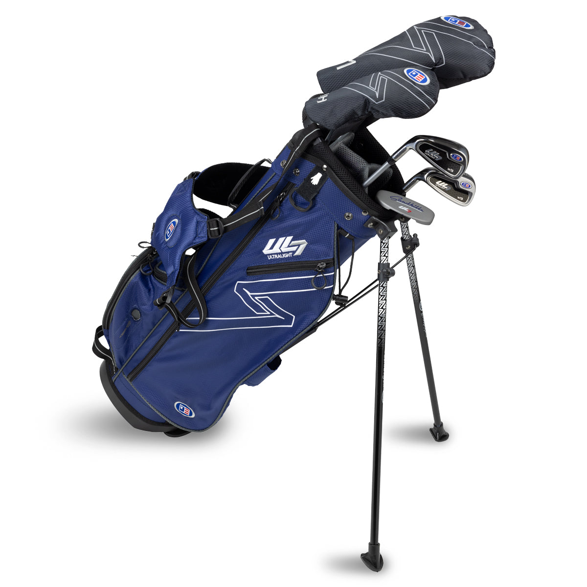 UL7 54 5 Club Stand Set, All Graphite, Black/ Left / Navy/Navy