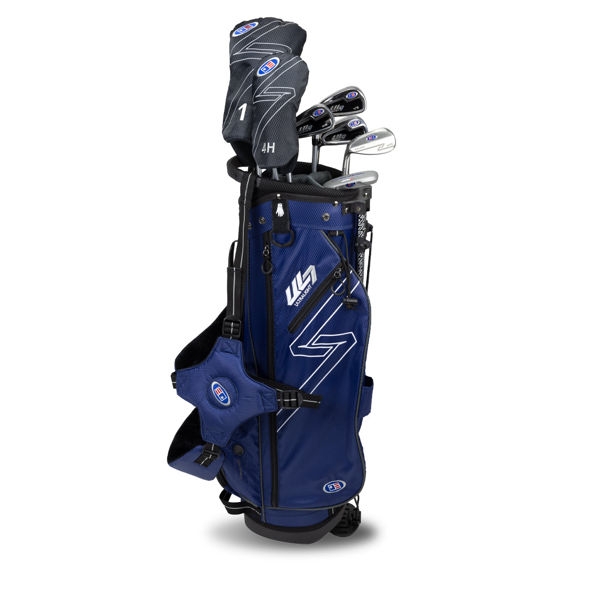 UL7 54 7 Club Stand Set, All Graphite, Black/ Left / Navy/Navy