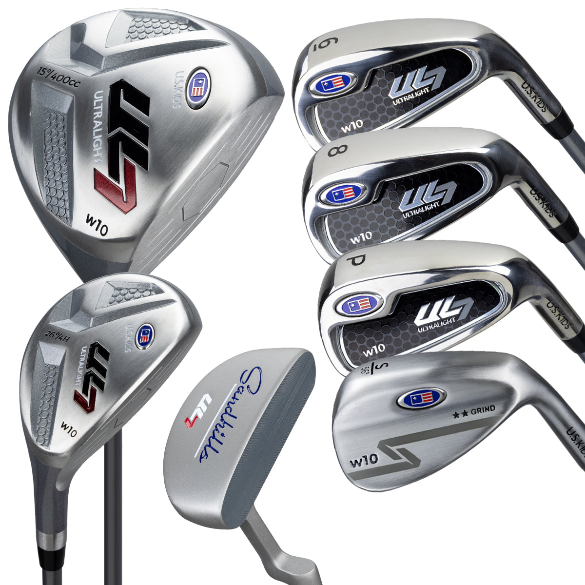 ul7-60-7-club-only-set-all-graphite | U.S. Kids Golf
