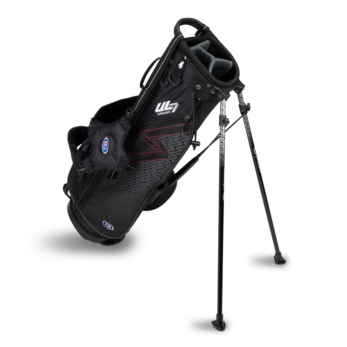 UL7 60 Stand Bag/30.5 Inch Black/Maroon