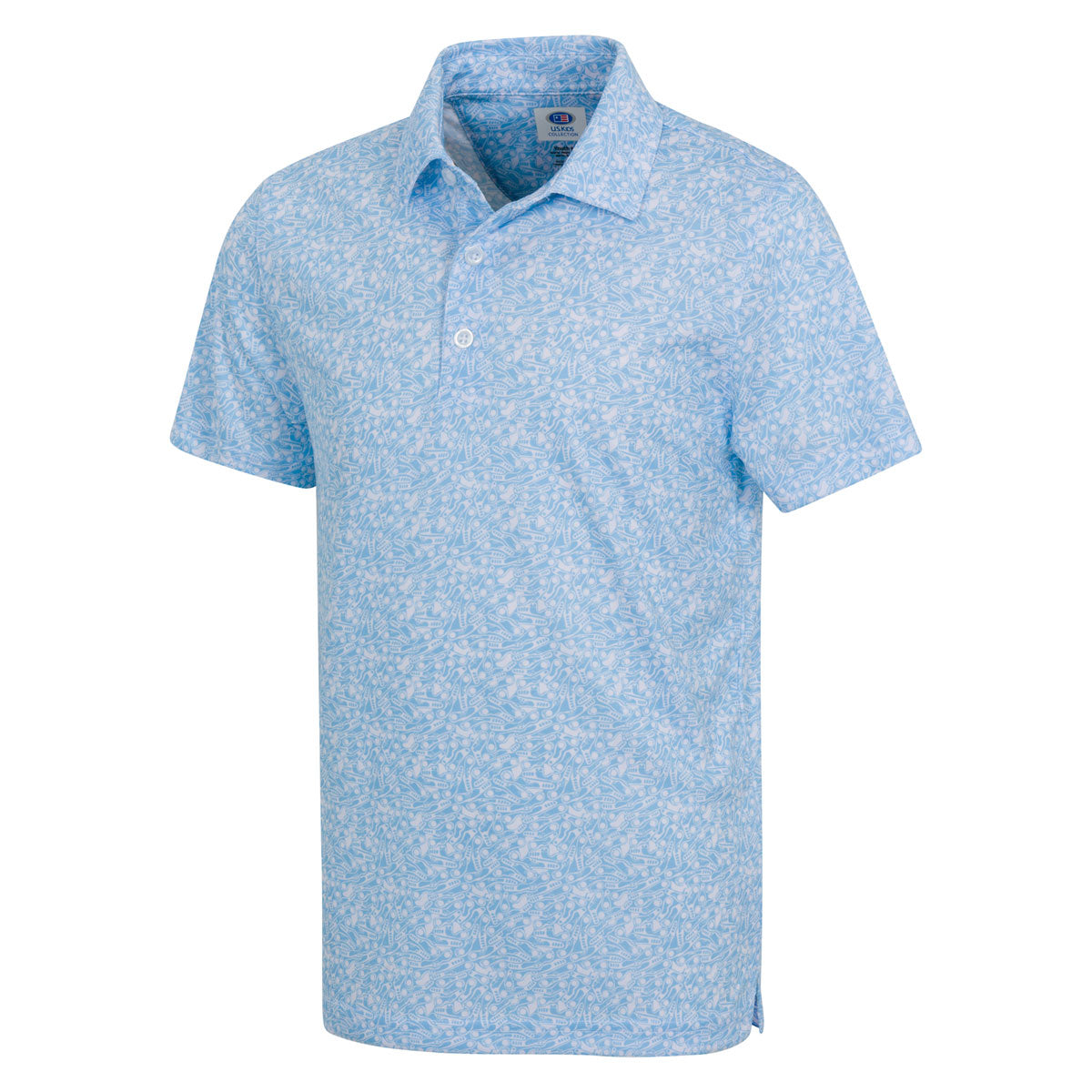 Boys Fairway Finder Print Polo Youth S