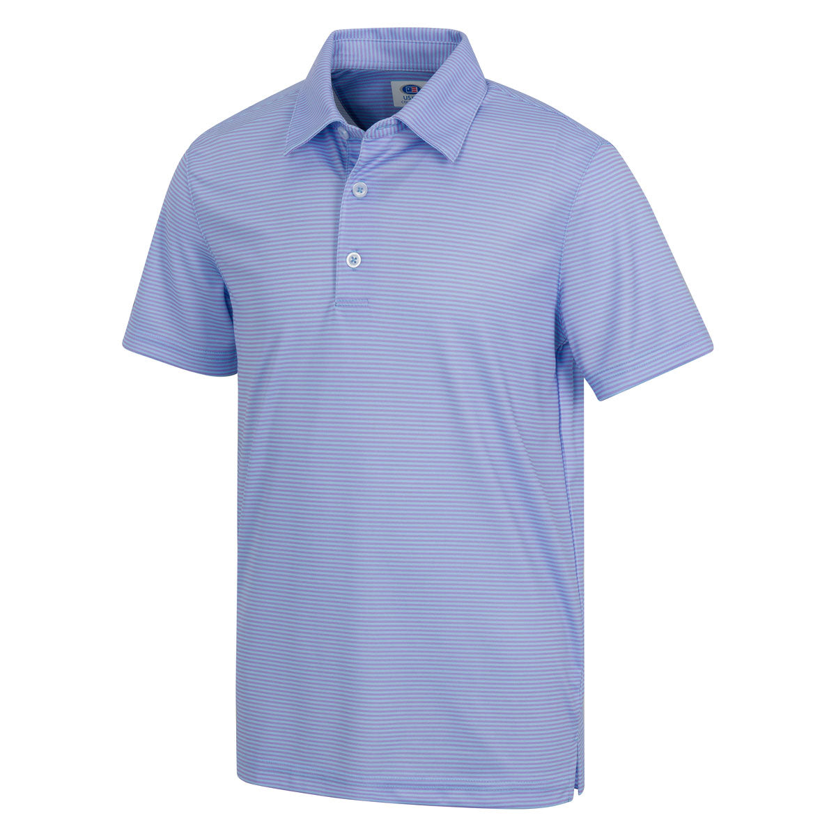 Boys Multi Stripe Print Polo Youth S