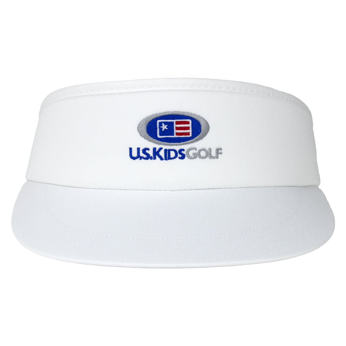 USKG High Crown Tour Visor, Adult 58, White