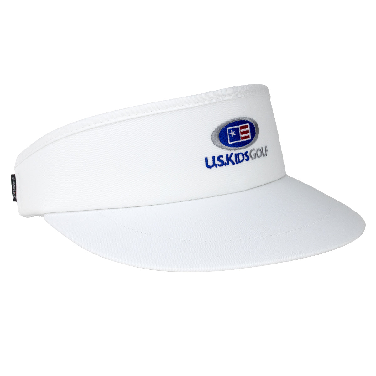 USKG High Crown Tour Visor, Adult 58, White