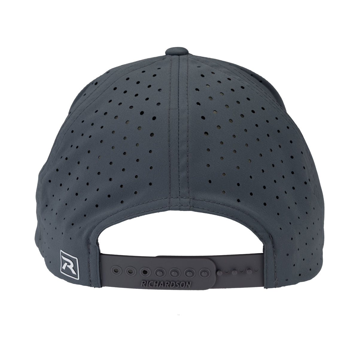 Patch Tech 6-Panel Laser Perf, Charcoal, Adult M/L 58cm