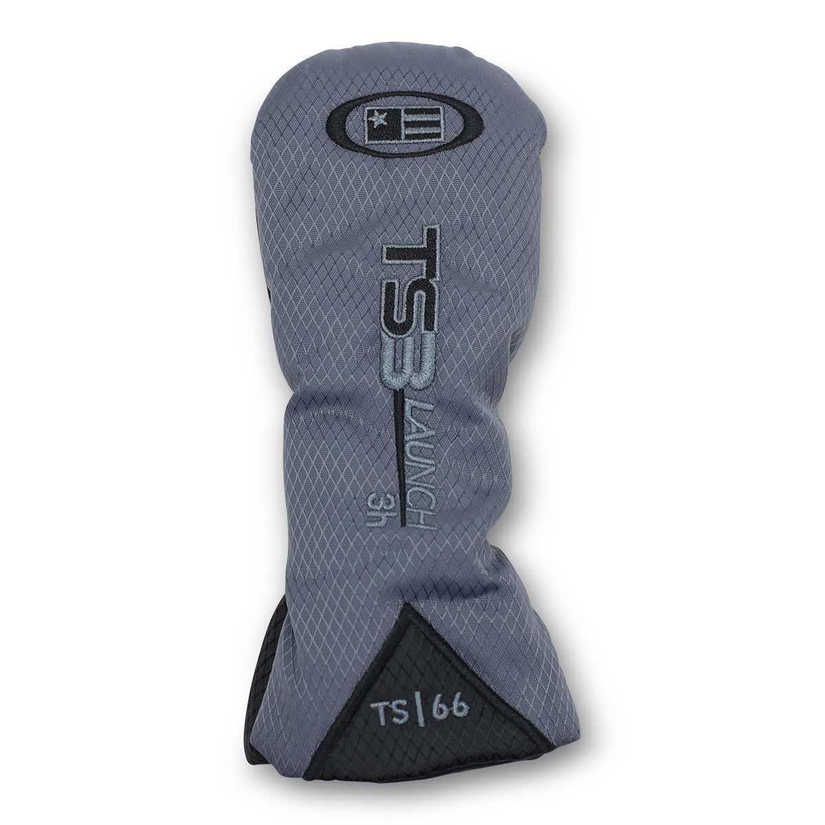 TS3-66 3 Hybrid Headcover, Charcoal