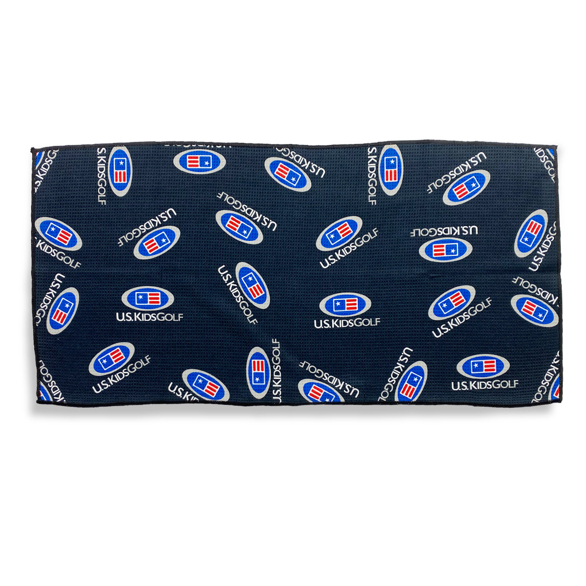 Multicolor Logo Towel, Black, 16 x 32