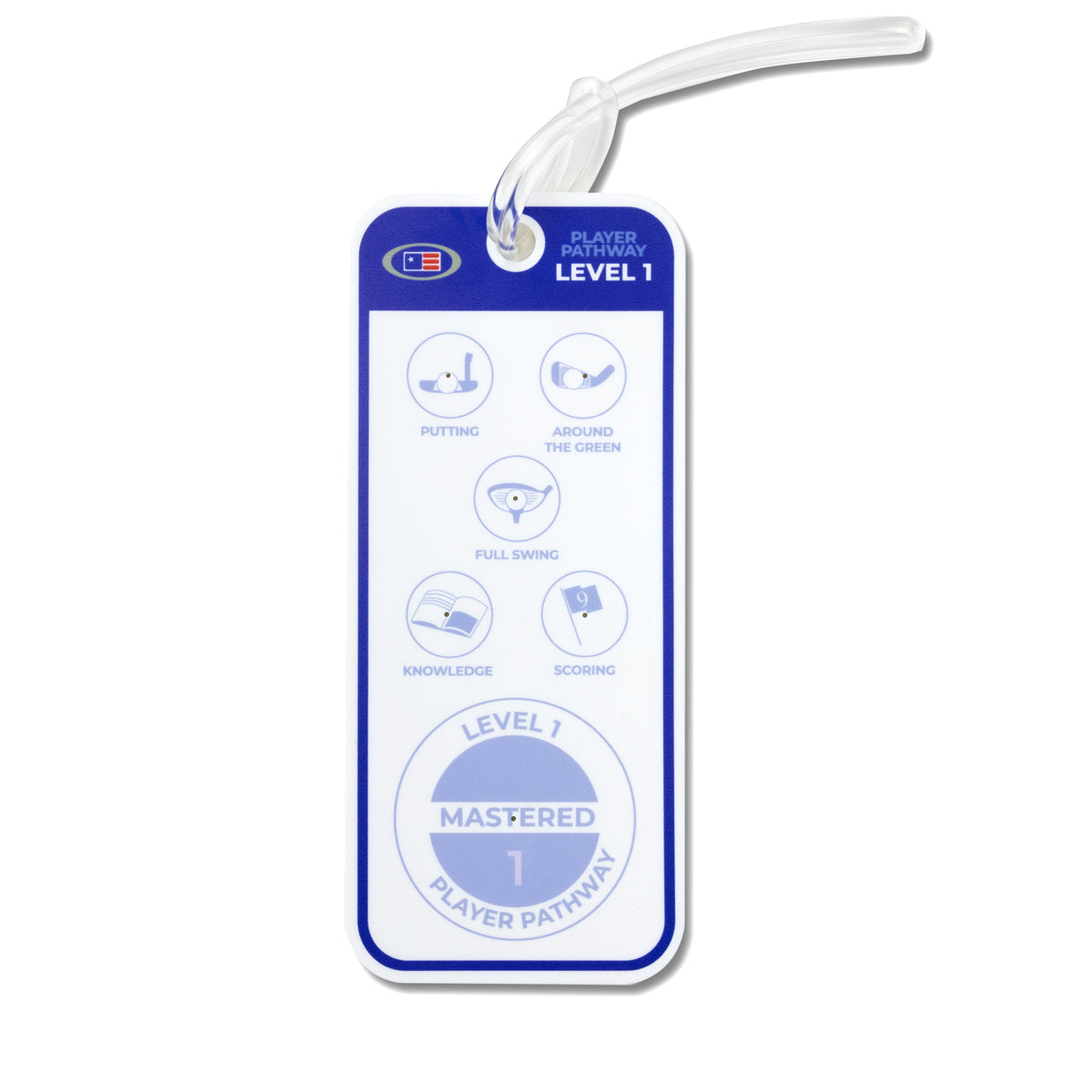 Level 1 Player Pathway Bag Tag