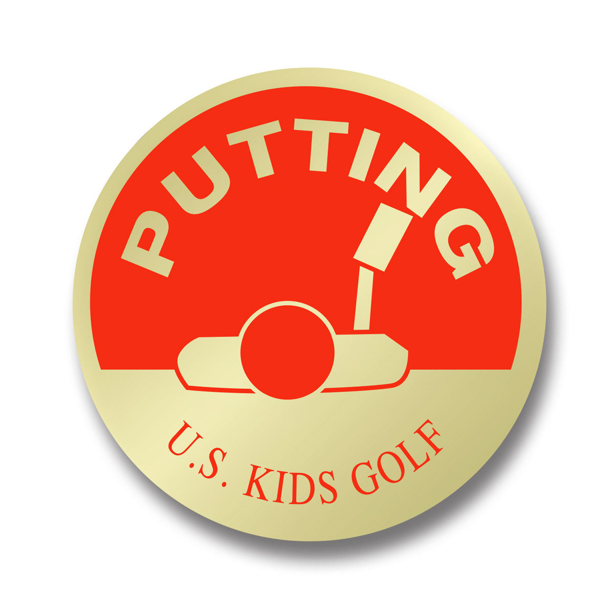 Level 2 PP Putting Pin, Individual Orange