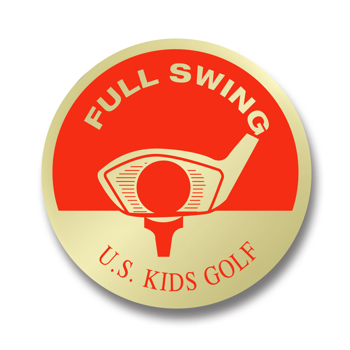 Level 2 PP Full Swing Pin, Individual Orange
