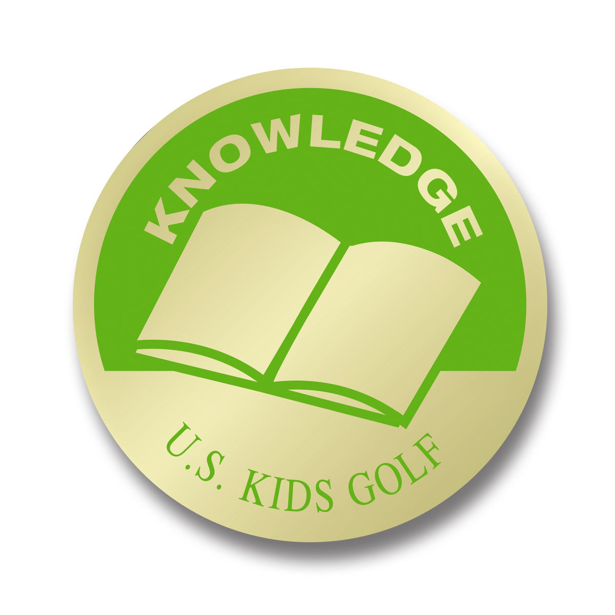 Level 4 PP Knowledge Pin, Individual Green