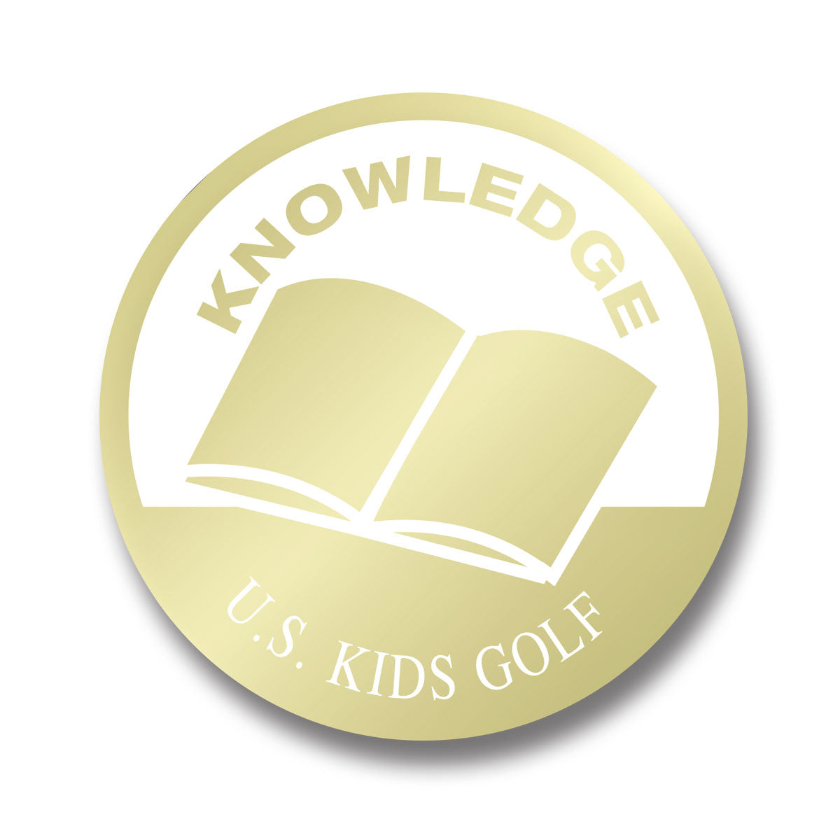 Level 5 PP Knowledge Pin, Individual White