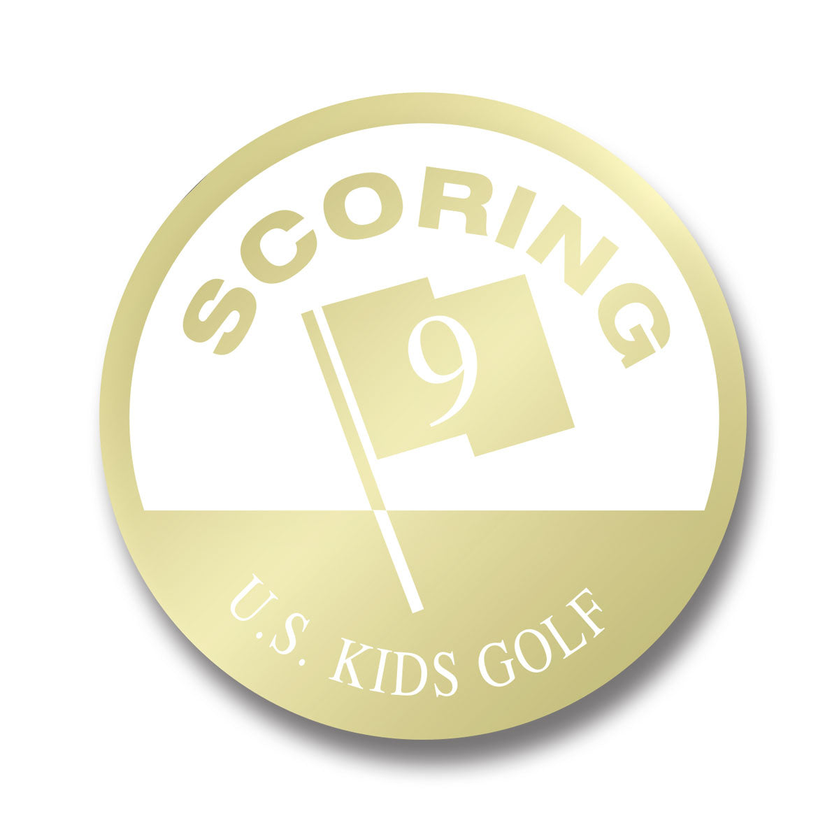 Level 5 PP Scoring Pin, Individual White