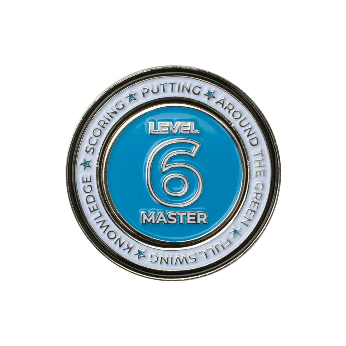 Level 6 Mastered Coin and Ball Marker