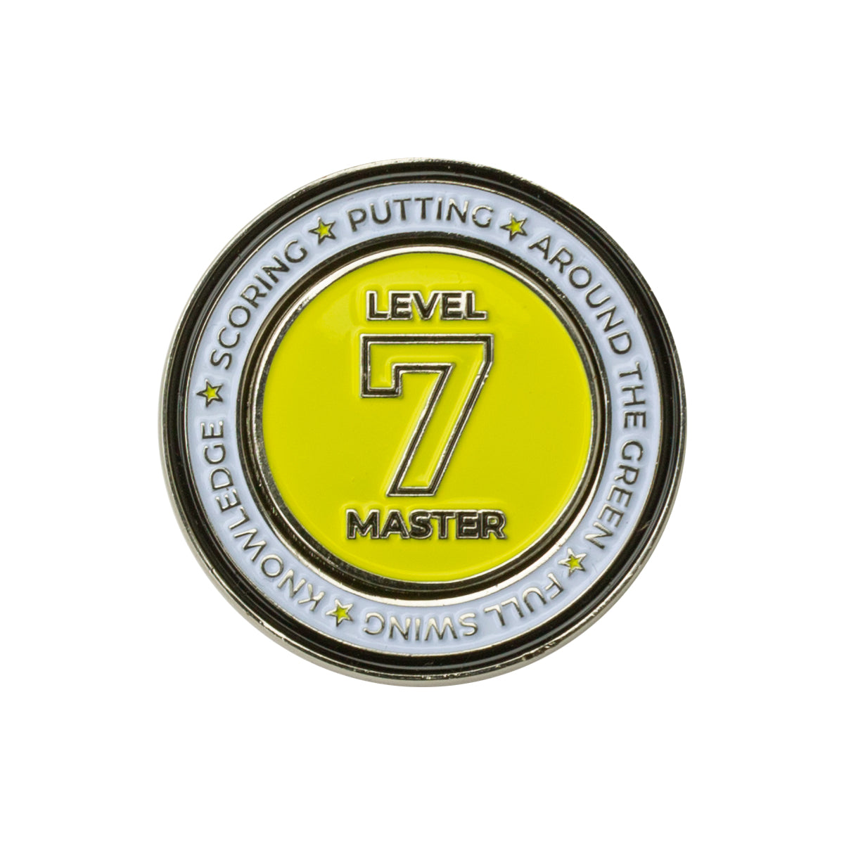 Level 7 Mastered Coin and Ball Marker