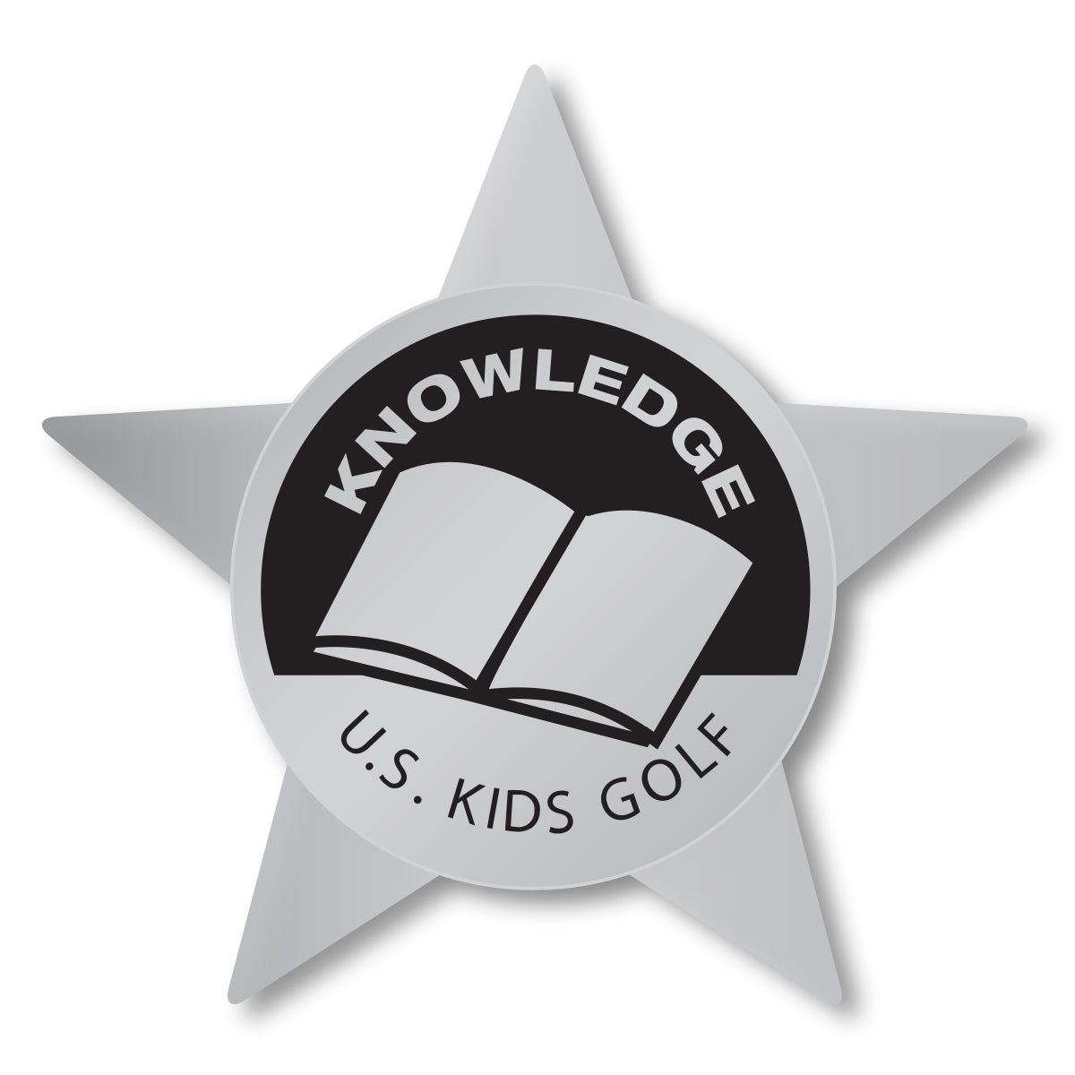 Level 10 Knowledge Pin, Individual Black