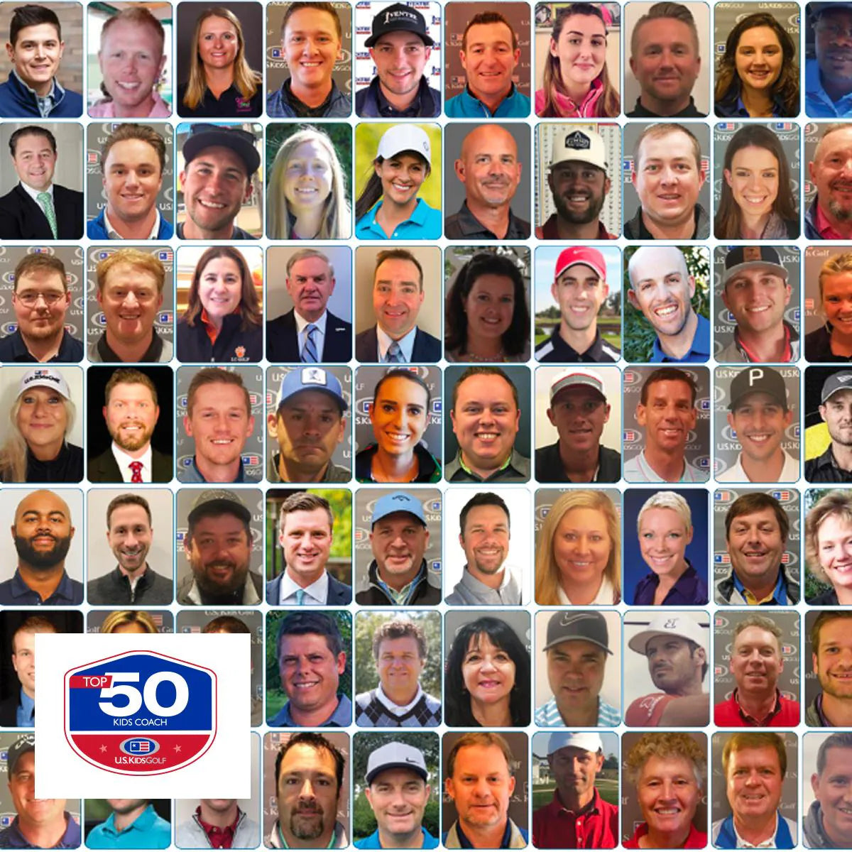 U.S. Kids Golf announces the 2021 Top 50 & Top 50 Master Kids Teachers