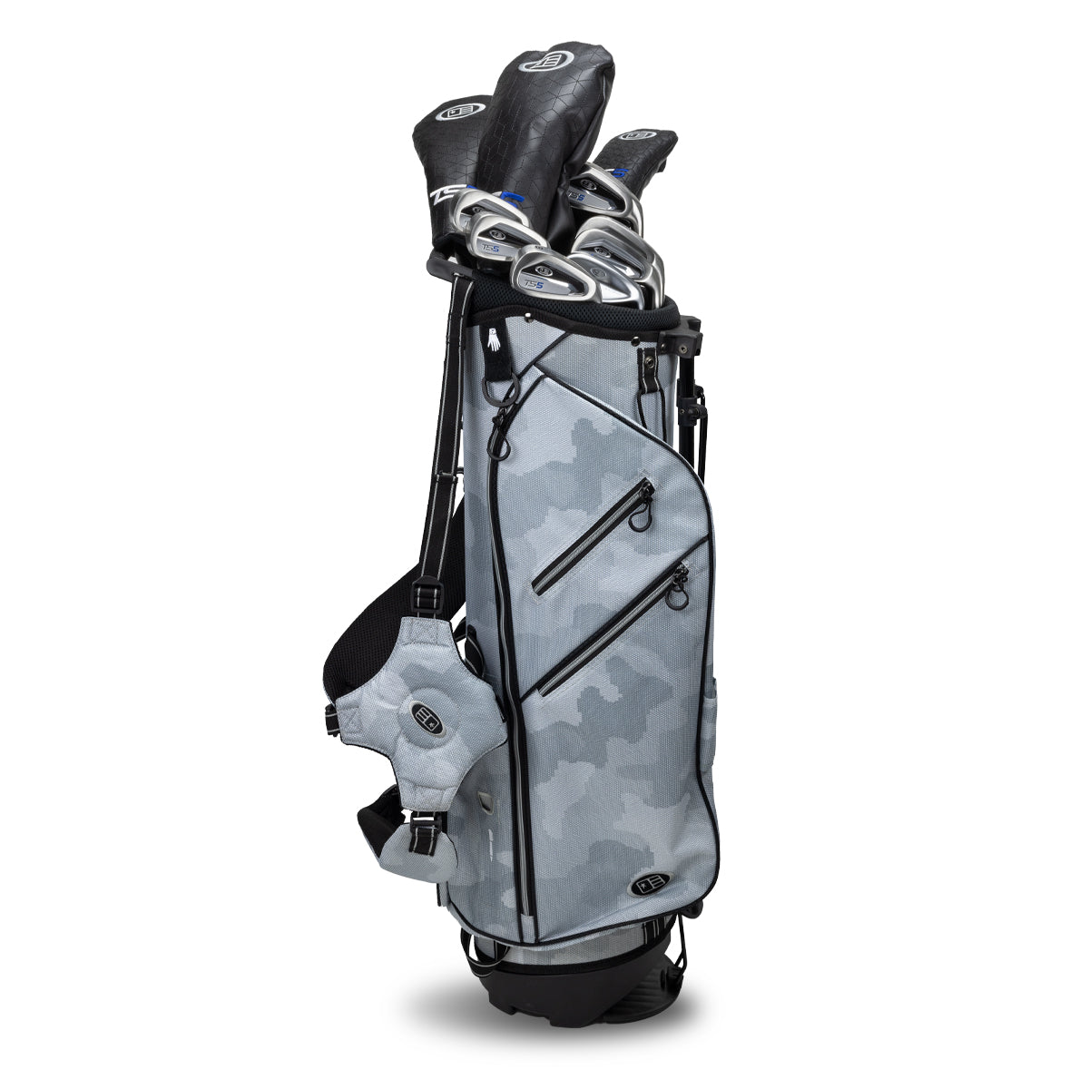 TS5-51 10 Club Stand Set Graphite Right / Grey Camo