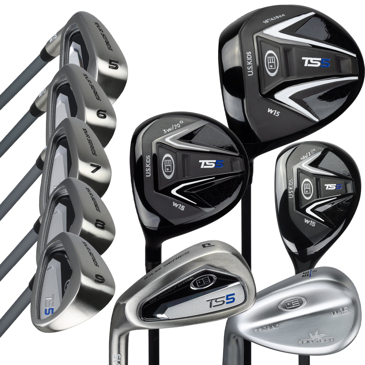 ts5-51-10-club-only-set-graphite | U.S. Kids Golf