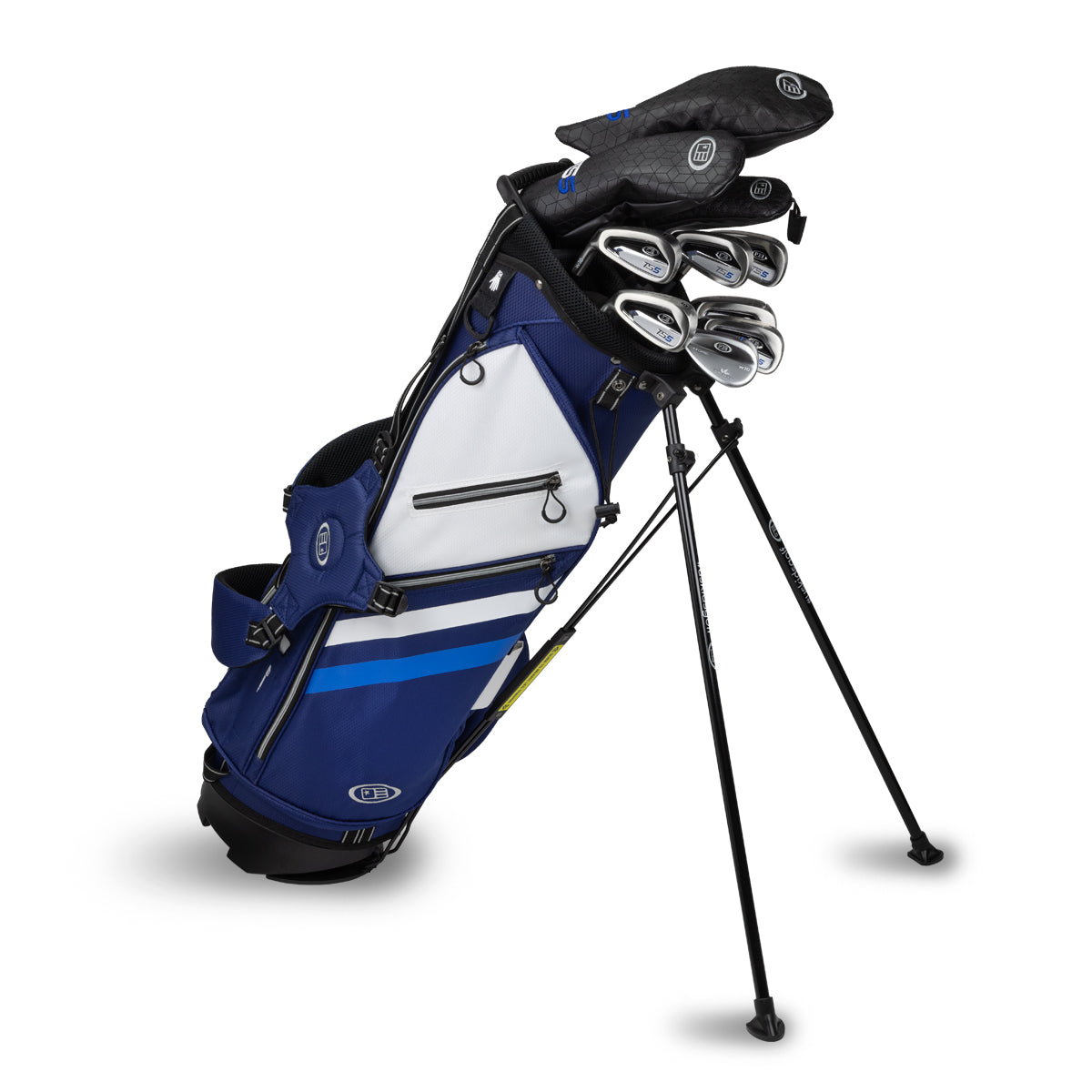 TS5-57 10 Club Stand Set Graphite Left / Navy/White