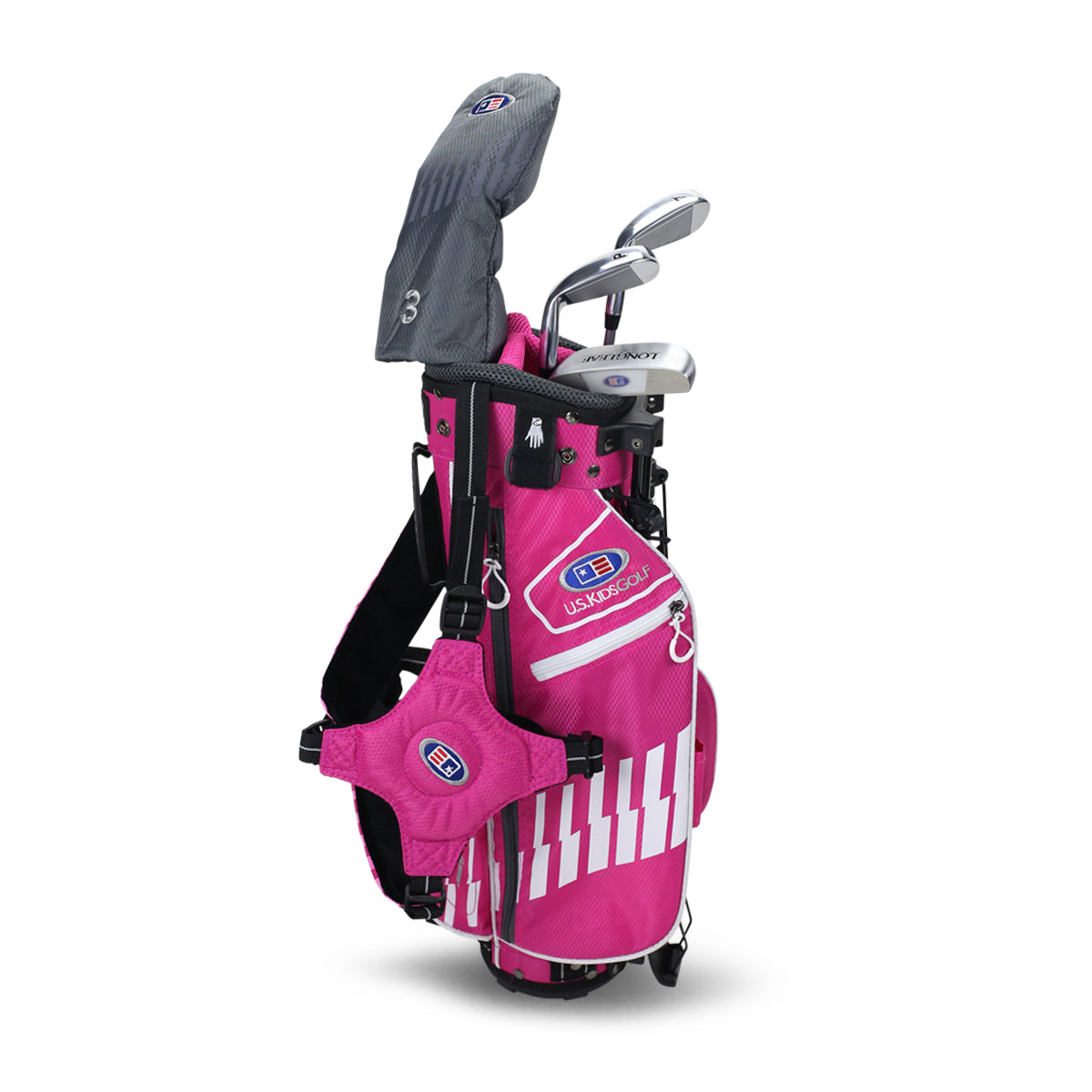 UL42-s 4 Club Stand Set, All Graphite, Grey/ Right / Pink/White