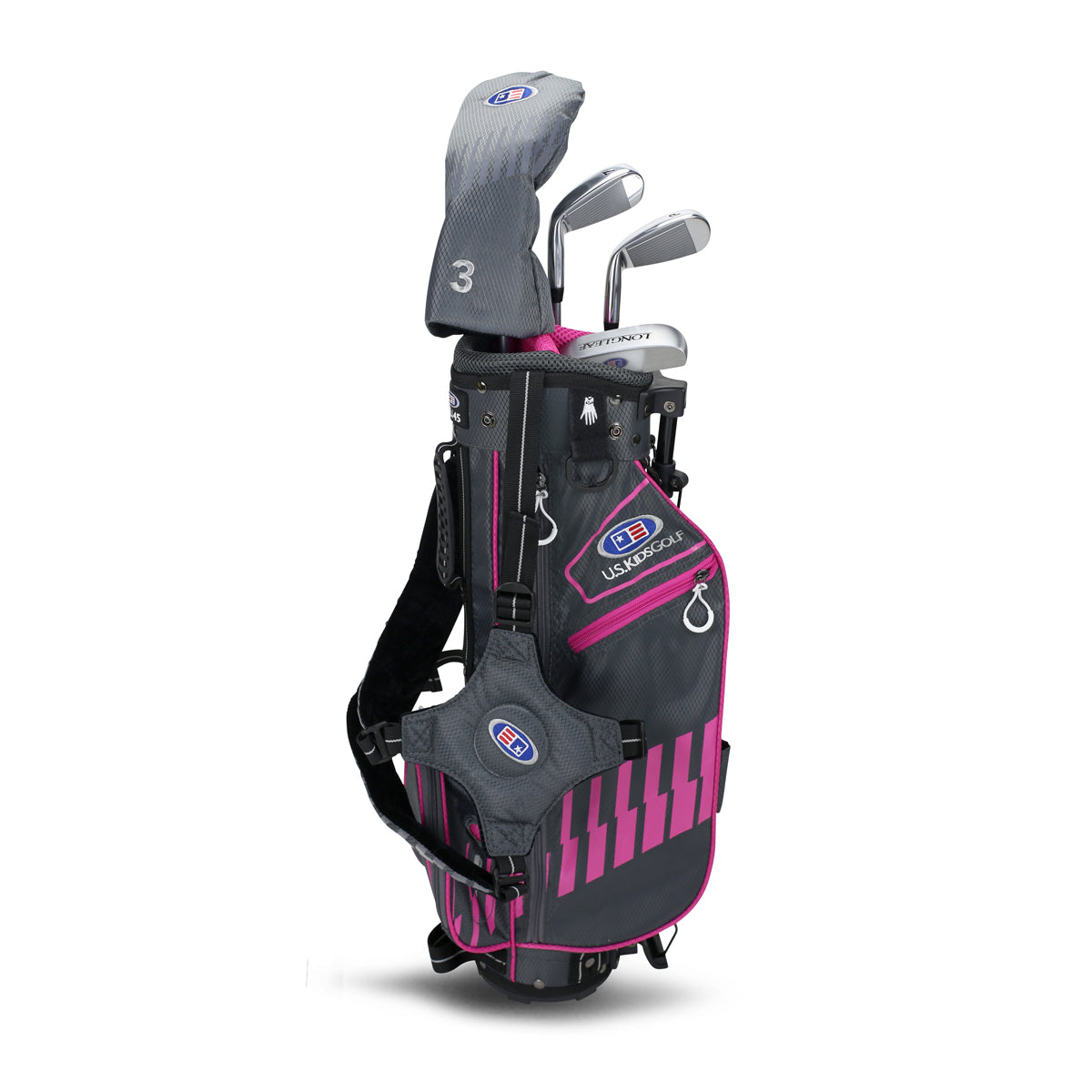 ul45-s-4-club-stand-set-all-graphite | U.S. Kids Golf
