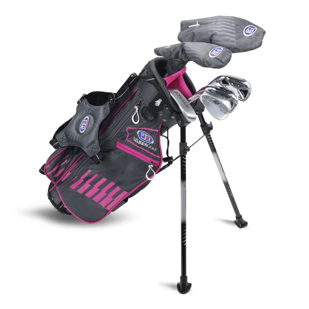 UL45-s 6 Club DV3 Stand Set, All Graphite, Grey/ Left / Grey/Pink