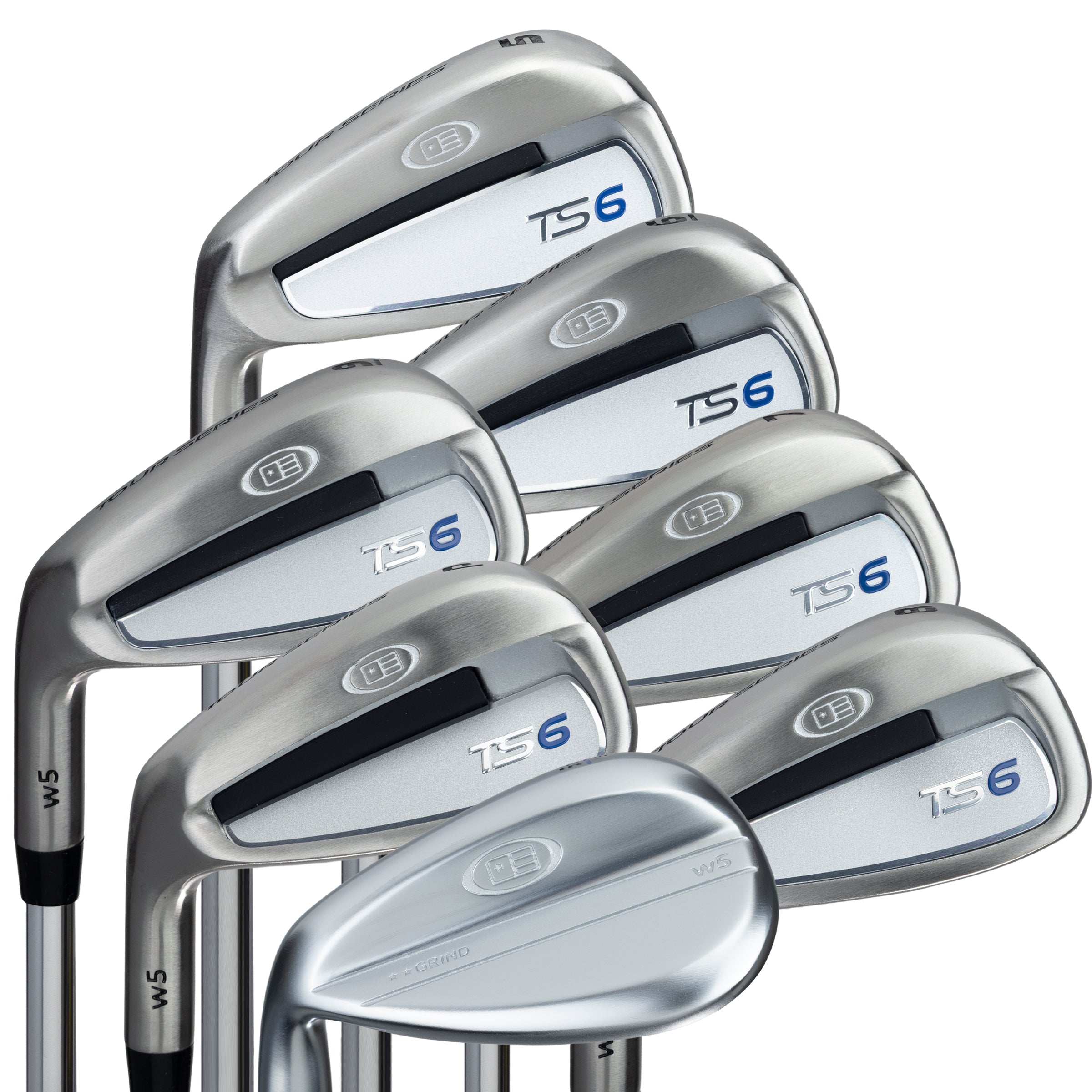 TS6-66 7 Club Iron Set, Steel Shaft