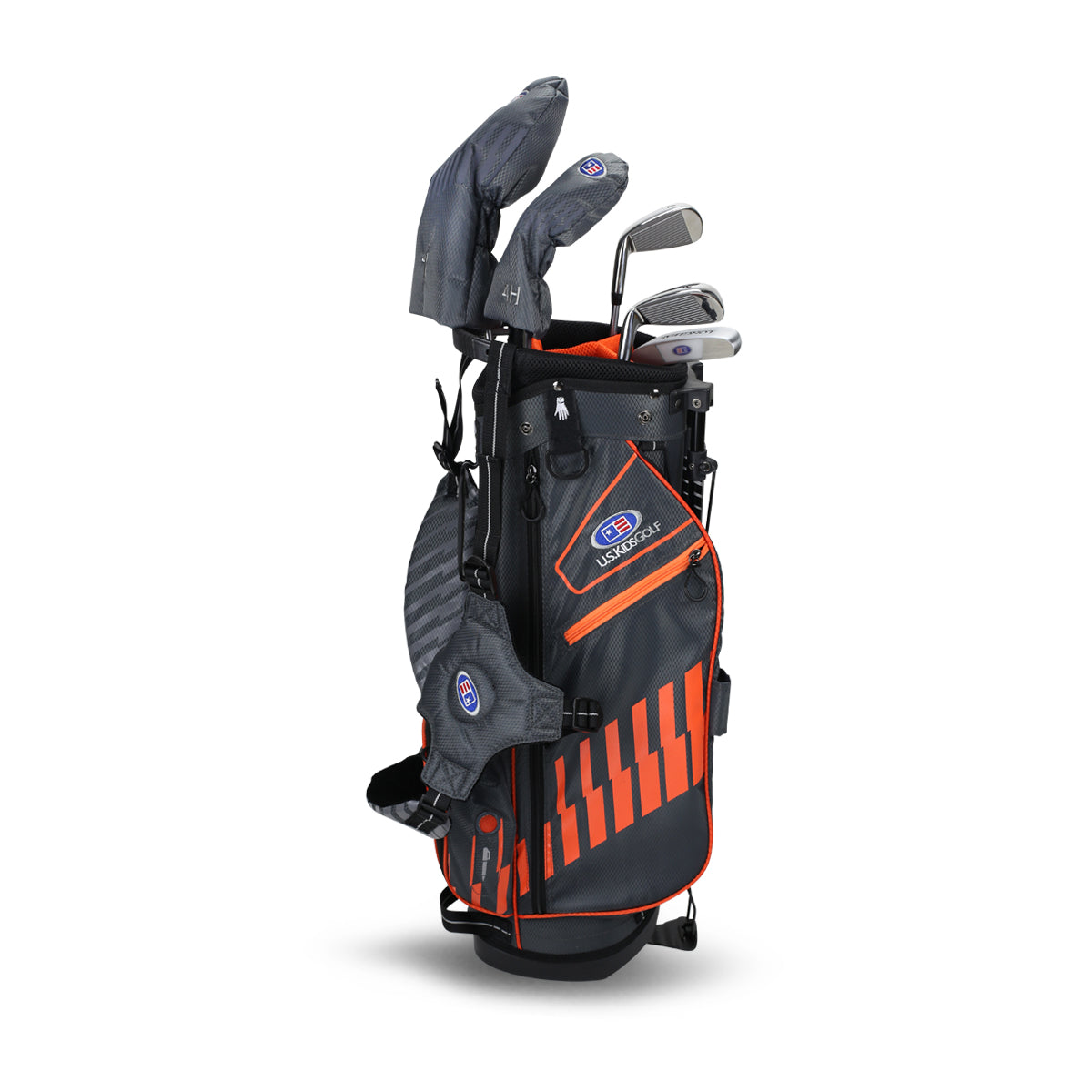 UL51-s 5 Club Stand Set, All Graphite, Grey/ Right / Grey/Orange