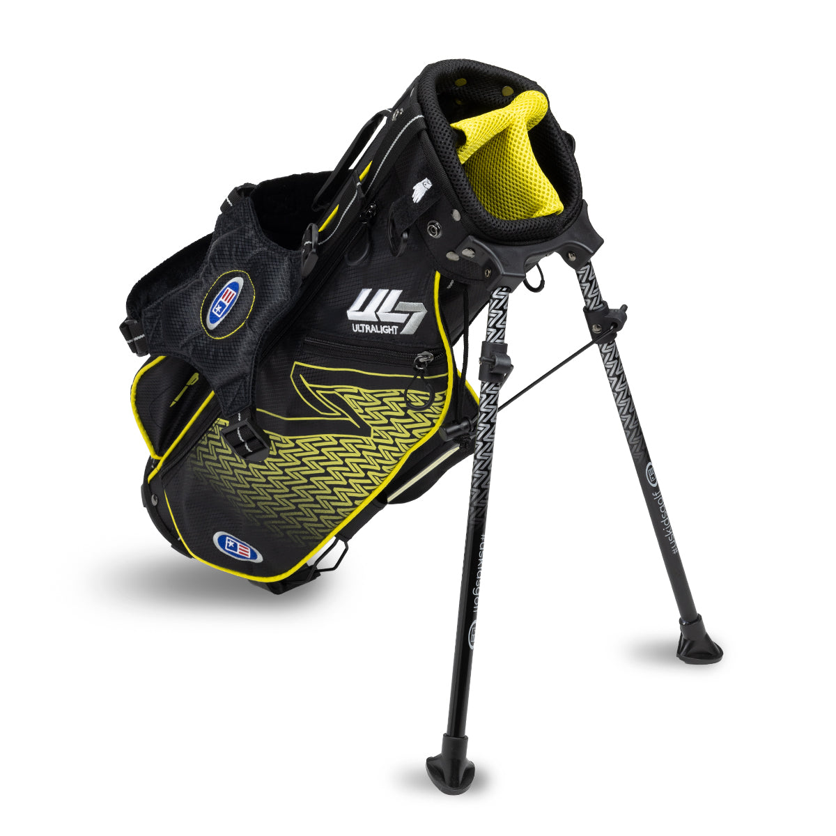 UL7 42 Stand Bag/21.5 Inch Black/Yellow