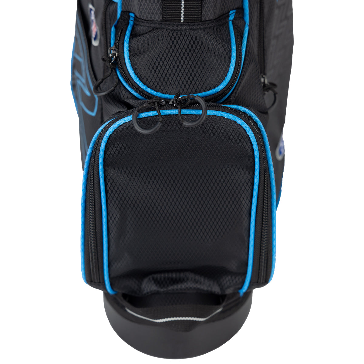 UL7 48 5 Club Stand Set, All Graphite, Black/Teal Bag Right / Black/Teal