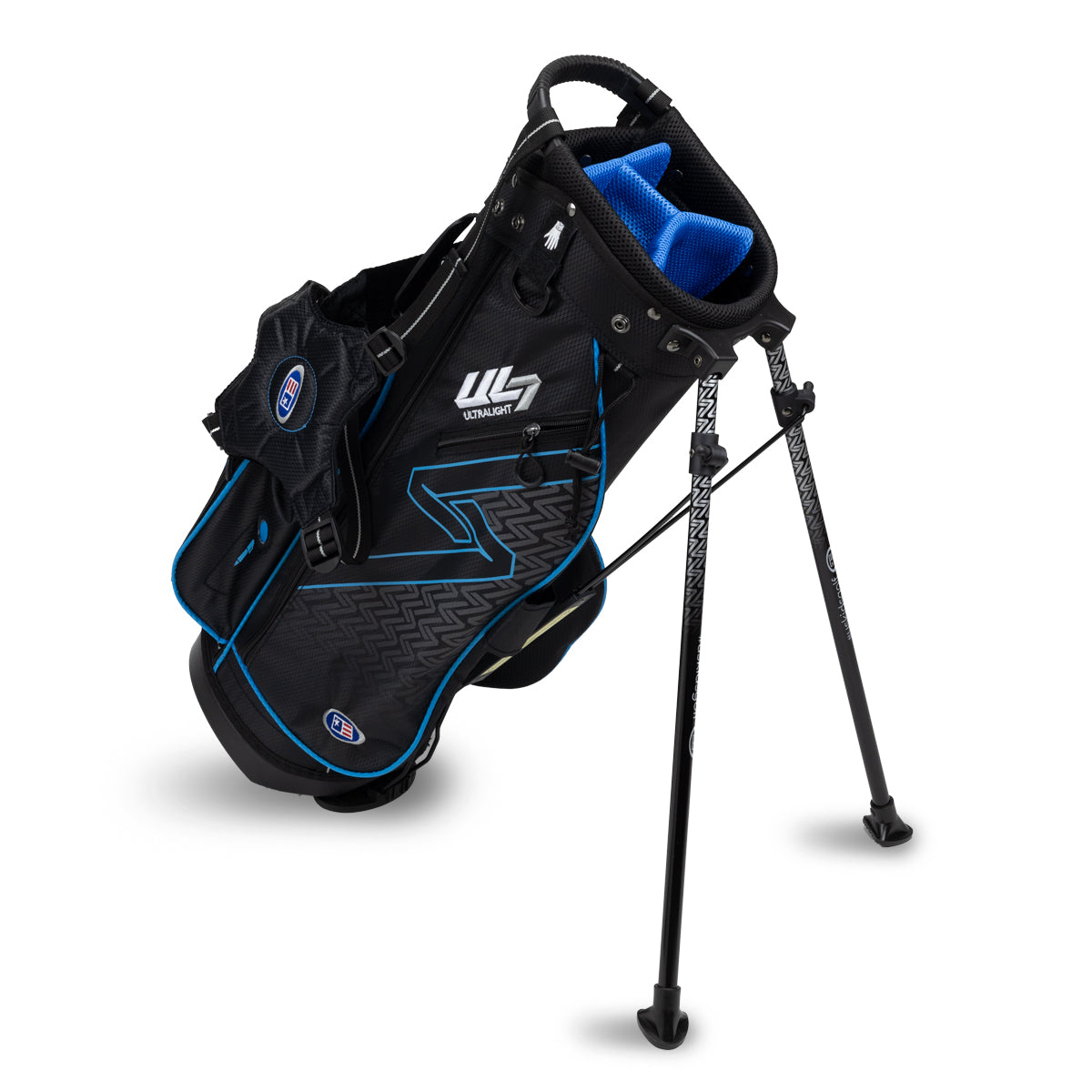 UL7 48 Stand Bag/24.5 Inch Black/Teal